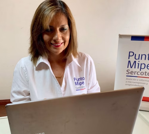 Asistente de Sercotec en Puntos Mipe